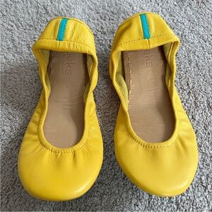 Tieks Mustard Yellow size 6